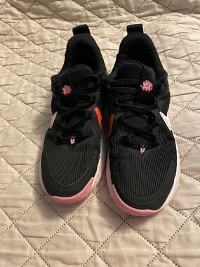 Nike Sneakers with Pink Flowers
